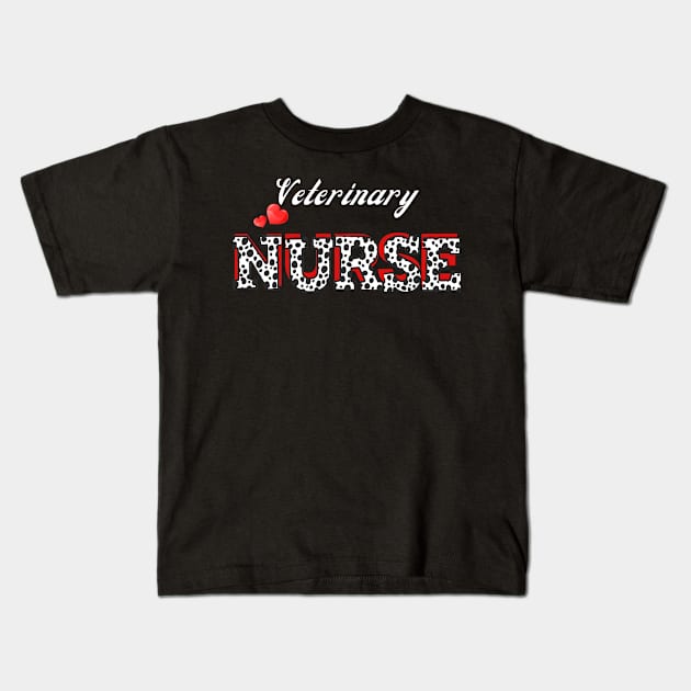 Veterinary Nurse Design Kids T-Shirt by TASKARAINK